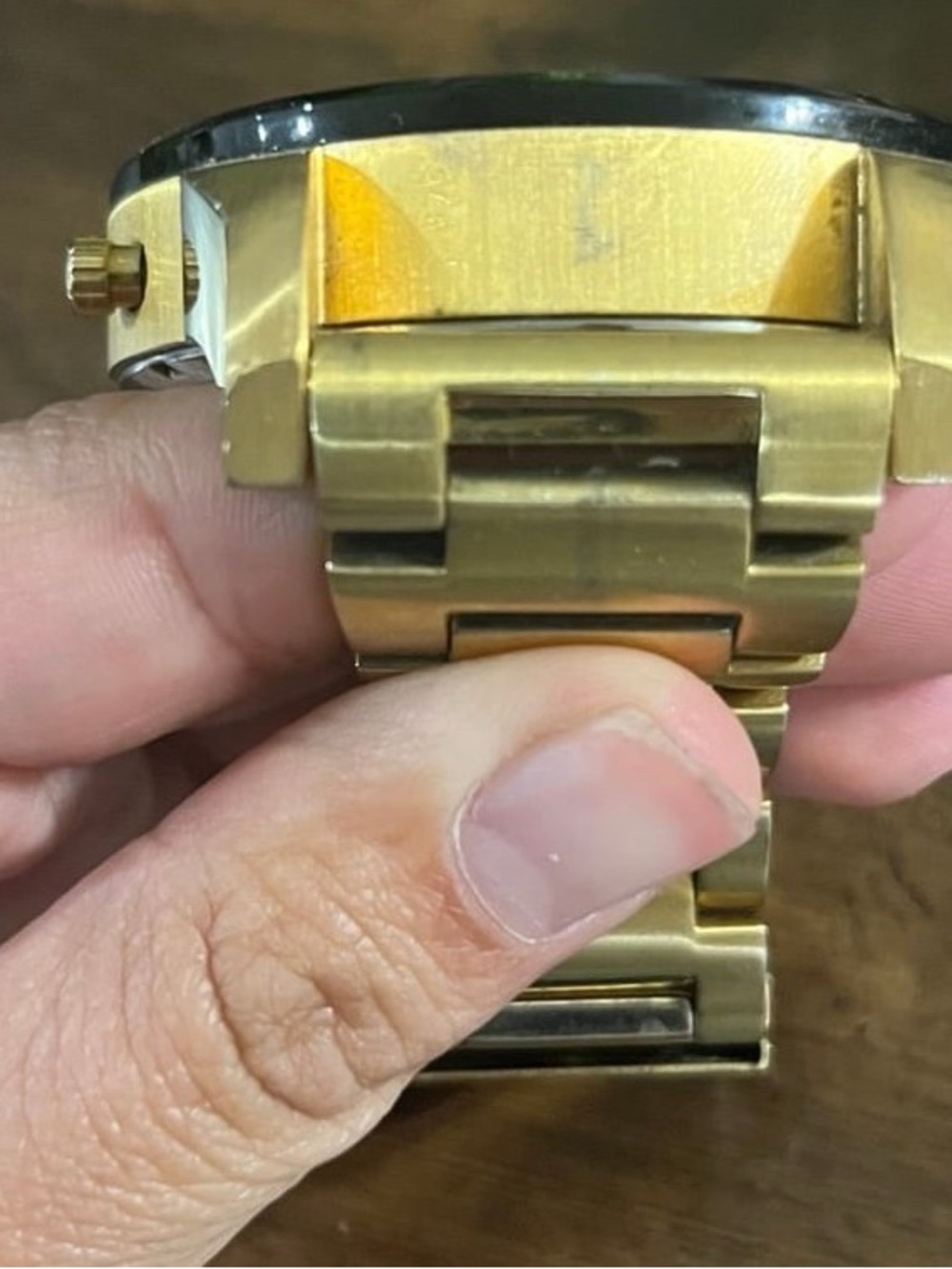 Diesel DZ7333 Mr Daddy 2.0 Chronograph Gold Stainless Steel Watch. - Picture 3 of 7